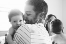 The Garrett Family as Four